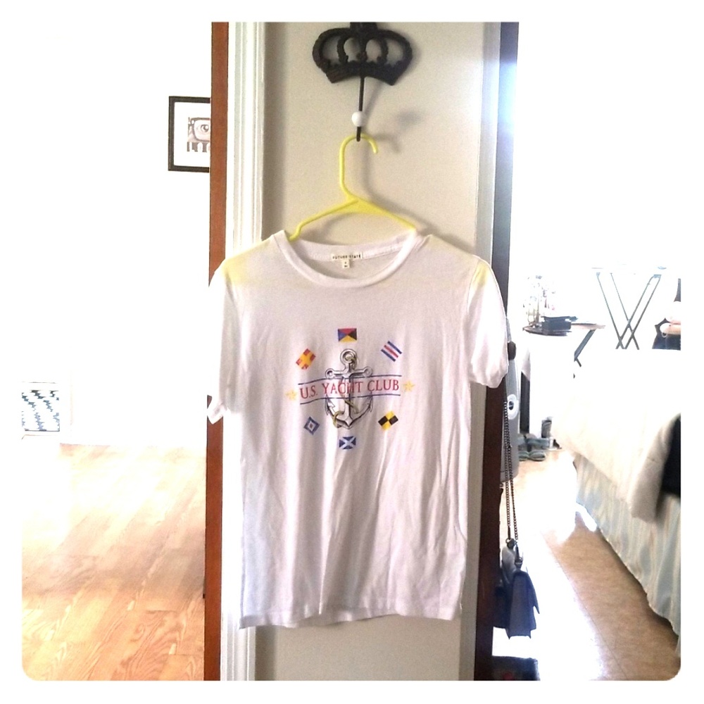 Tissue cotton tee-us yacht club